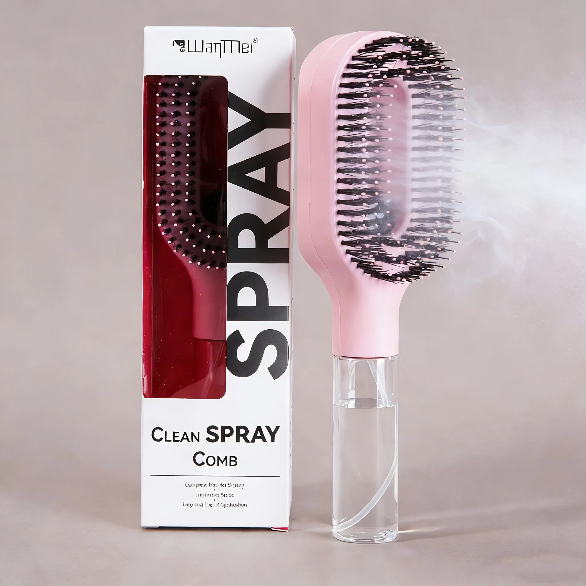 2-in-1 Spray Hairbrush Magic
