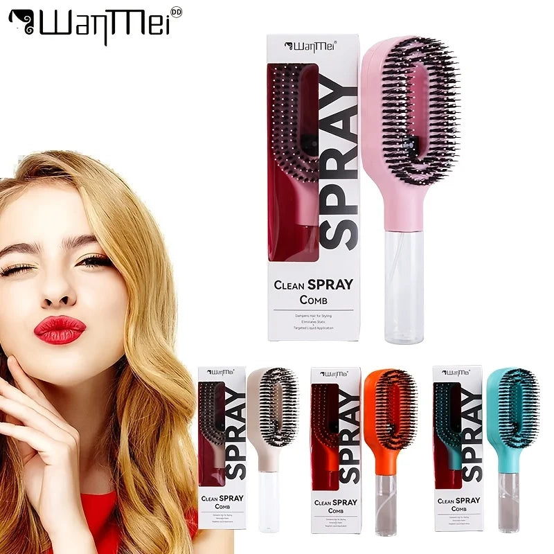 2-in-1 Spray Hairbrush Magic
