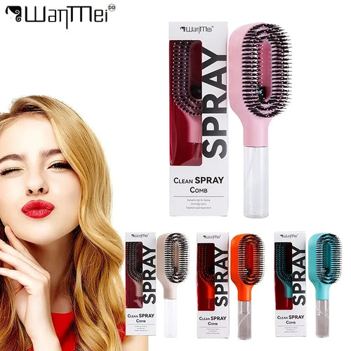 2-in-1 Spray Hairbrush Magic